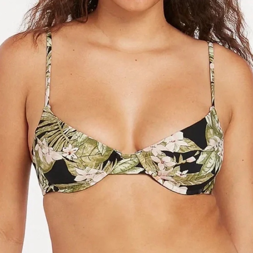 Volcom - Midnight Tropic Underwire Bikini Top 🌴